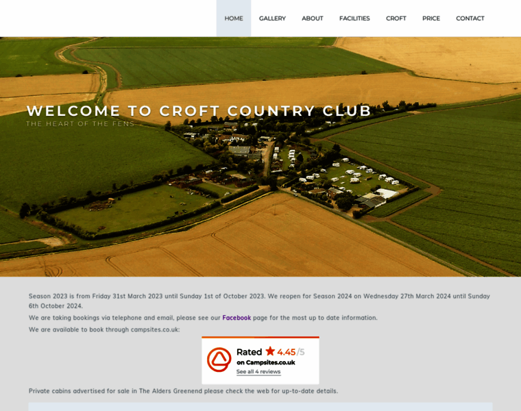 Croftcountryclub.co.uk thumbnail