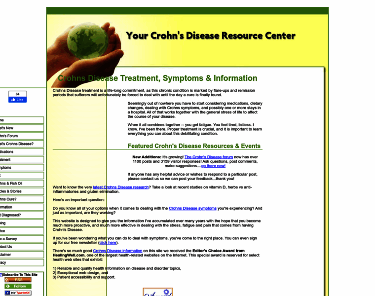 Crohns-disease-and-stress.com thumbnail
