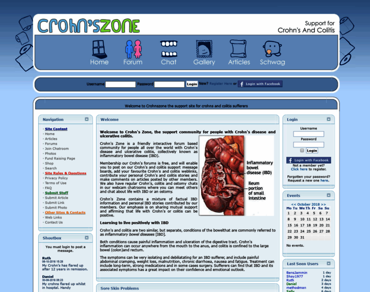 Crohnszone.org thumbnail