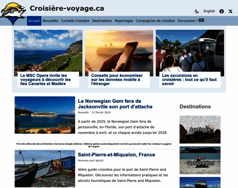 Croisiere-voyage.ca thumbnail