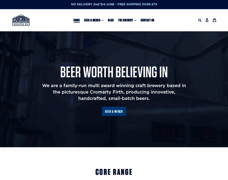 Cromartybrewing.com thumbnail