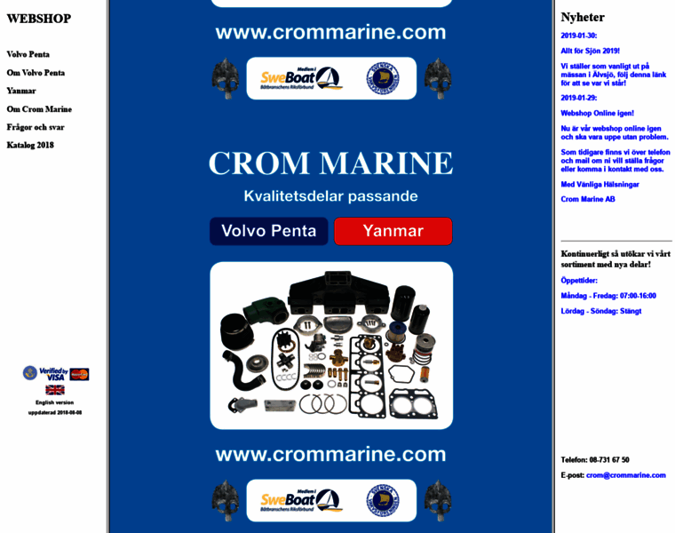 Crommarine.com thumbnail
