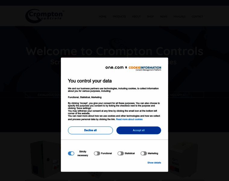 Cromptoncontrols.co.uk thumbnail