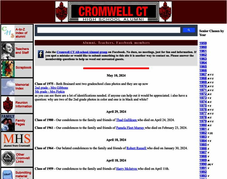 Cromwellalumni.com thumbnail