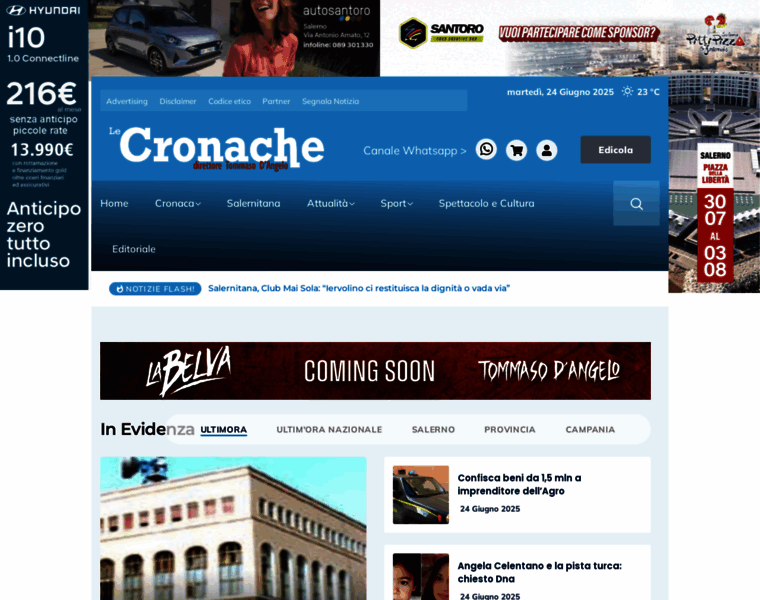 Cronachesalerno.it thumbnail Cronachesalerno.it thumbnail