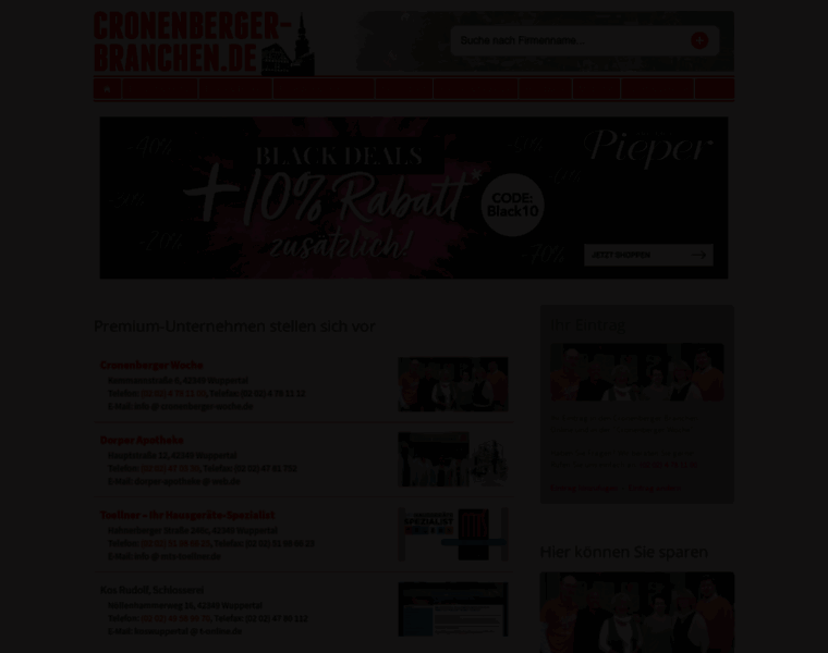 Cronenberger-branchen.de thumbnail