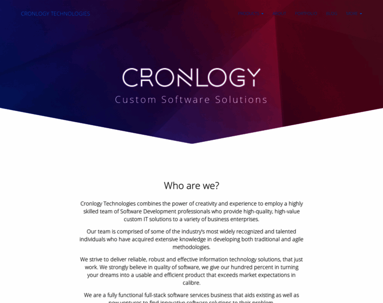 Cronlogy.com thumbnail