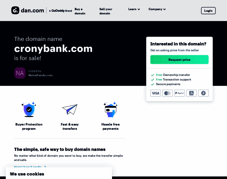 Cronybank.com thumbnail