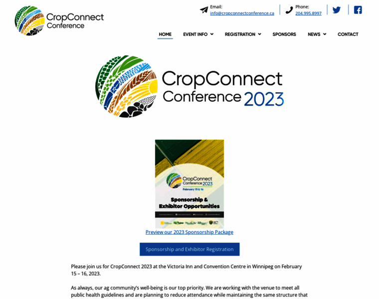 Cropconnectconference.ca thumbnail