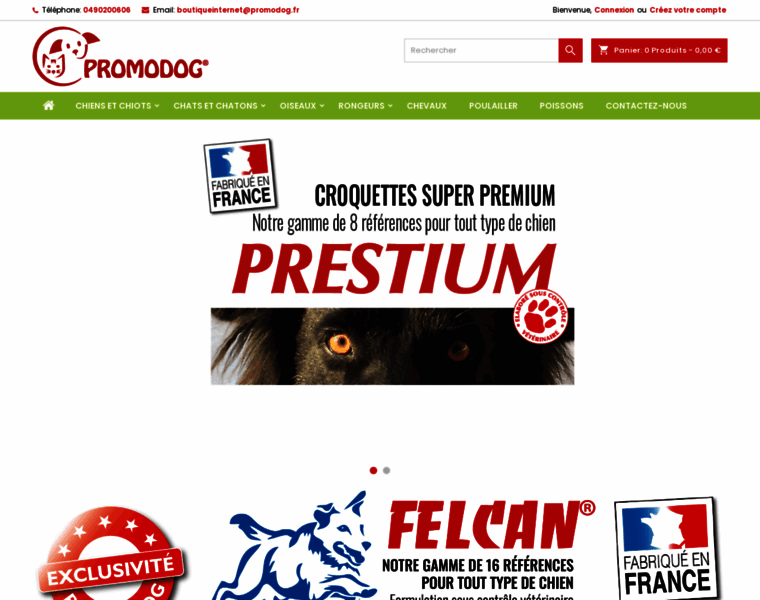 Croquettes-promodog.fr thumbnail