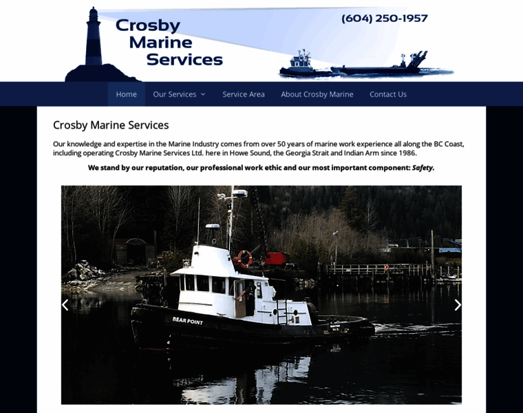 Crosbymarine.ca thumbnail
