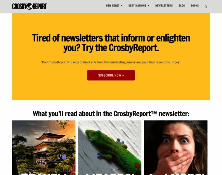 Crosbyreport.com thumbnail