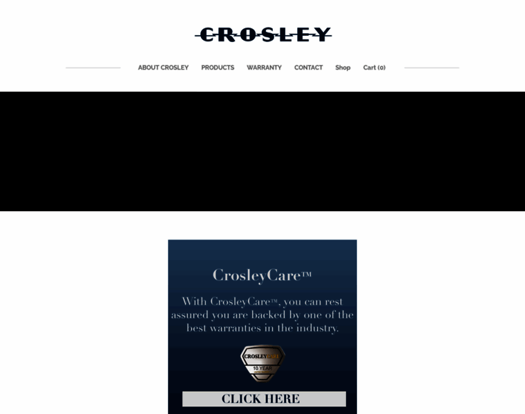 Crosley.com thumbnail