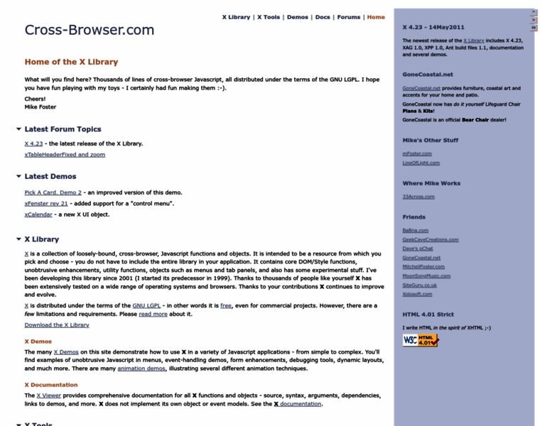 Cross-browser.com thumbnail