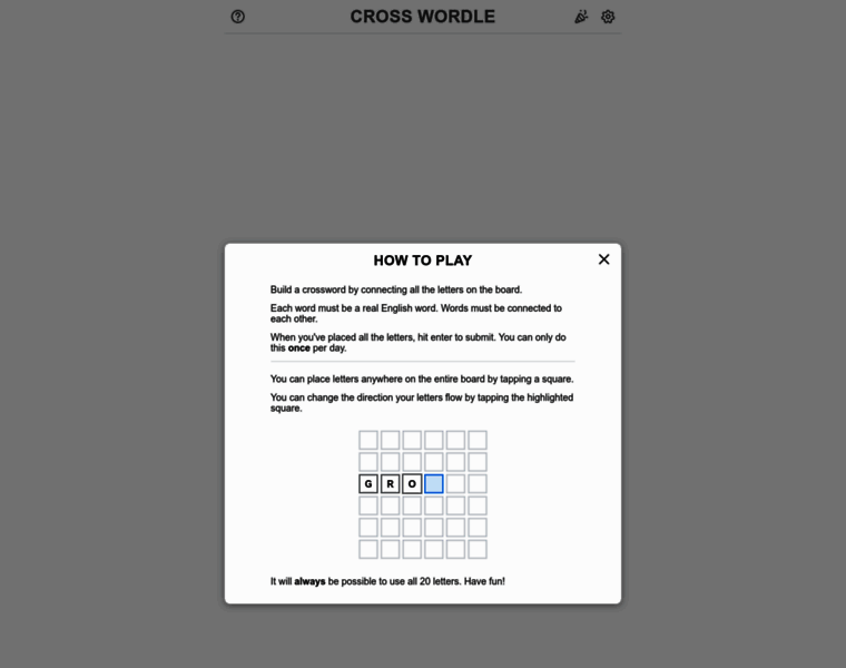 Cross-wordle.games thumbnail