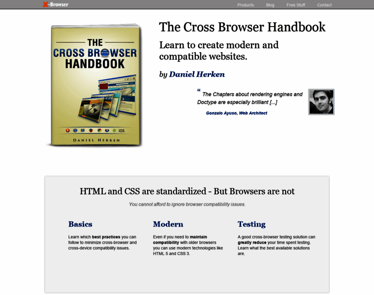 Crossbrowserbook.com thumbnail