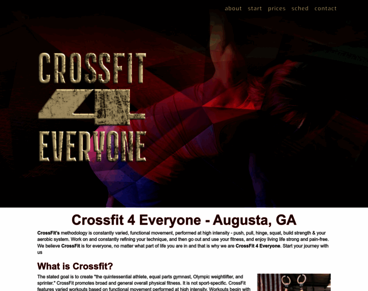 Crossfit4everyone.com thumbnail