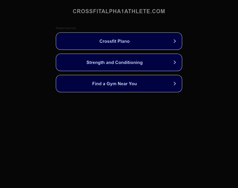 Crossfitalpha1athlete.com thumbnail Crossfitalpha1athlete.com thumbnail