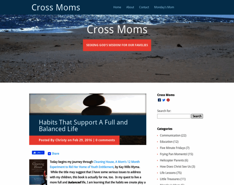 Crossmoms.com thumbnail