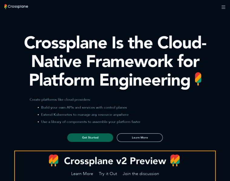 Crossplane.io thumbnail Crossplane.io thumbnail