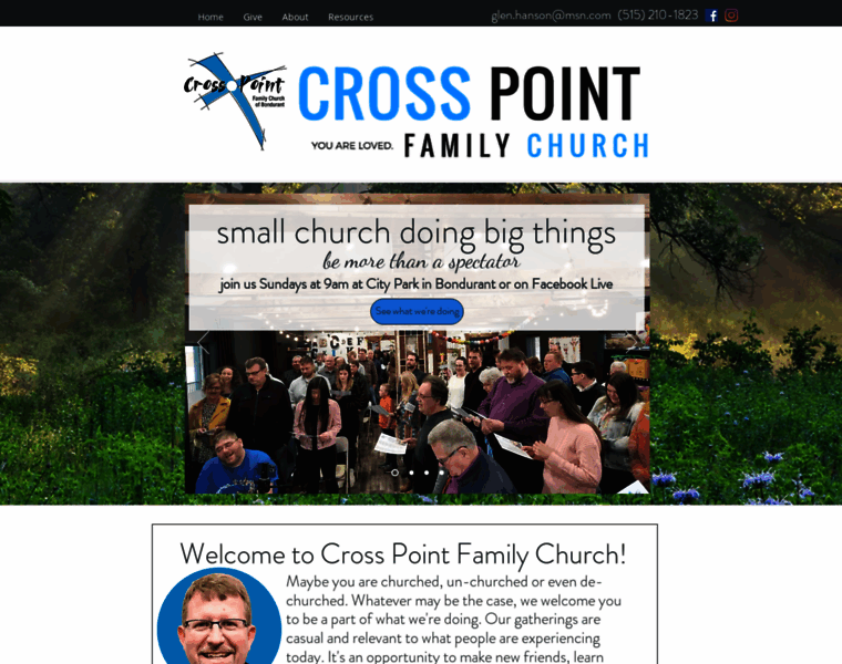 Crosspointfamilychurch.org thumbnail