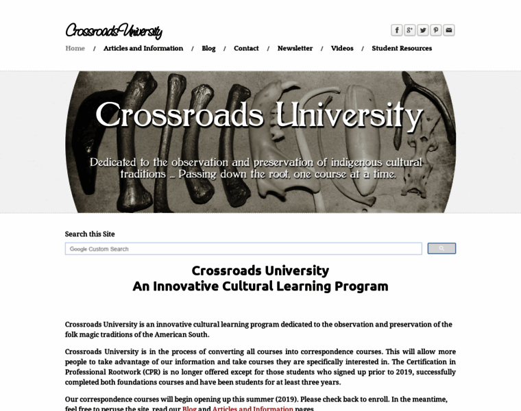 Crossroads-university.com thumbnail