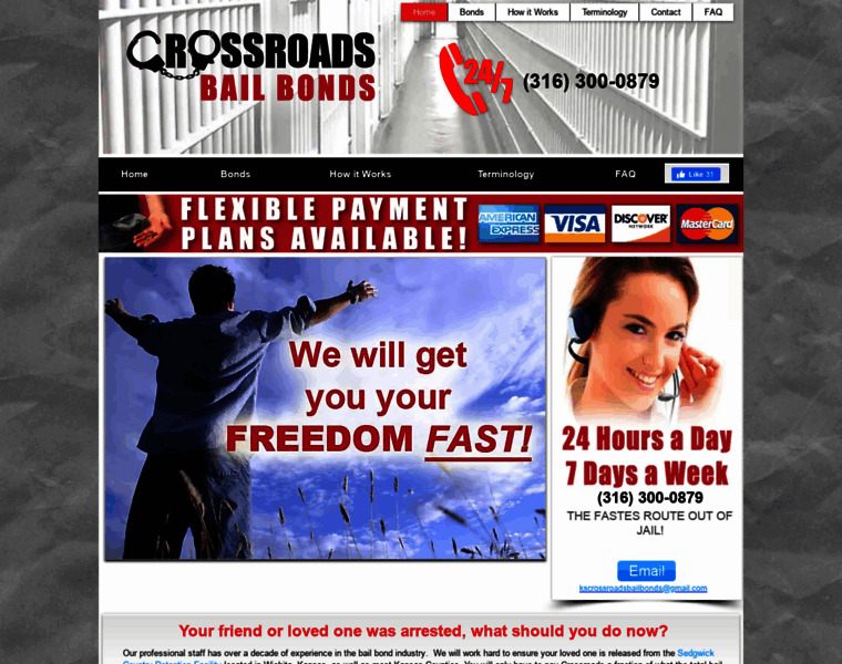 Crossroadsbailbonds.com thumbnail