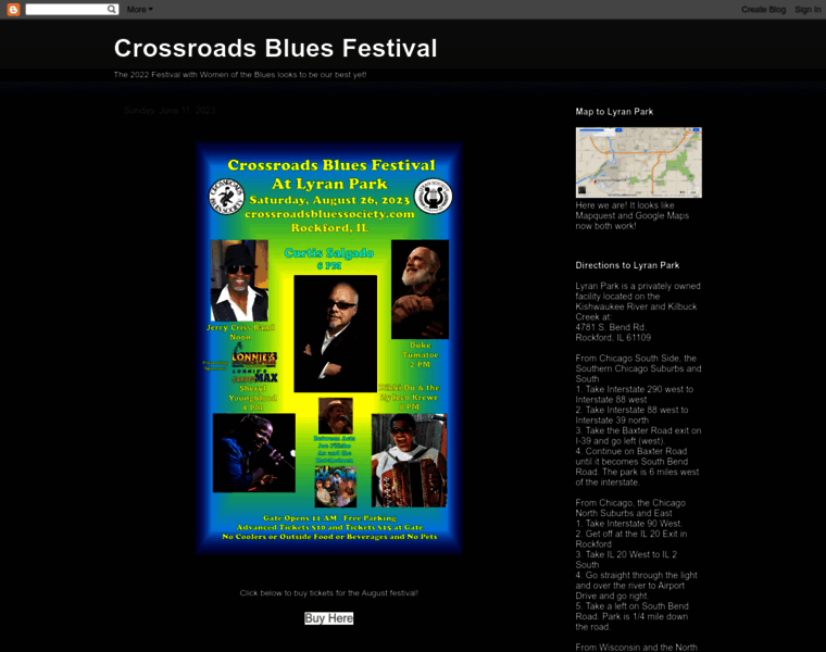 Crossroadsbluesfestival.com thumbnail