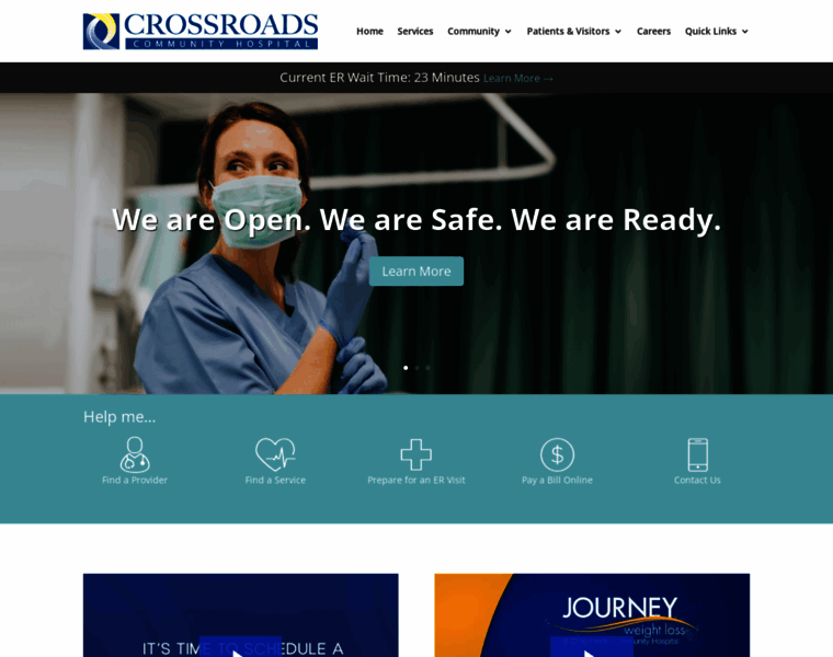 Crossroadshospital.com thumbnail