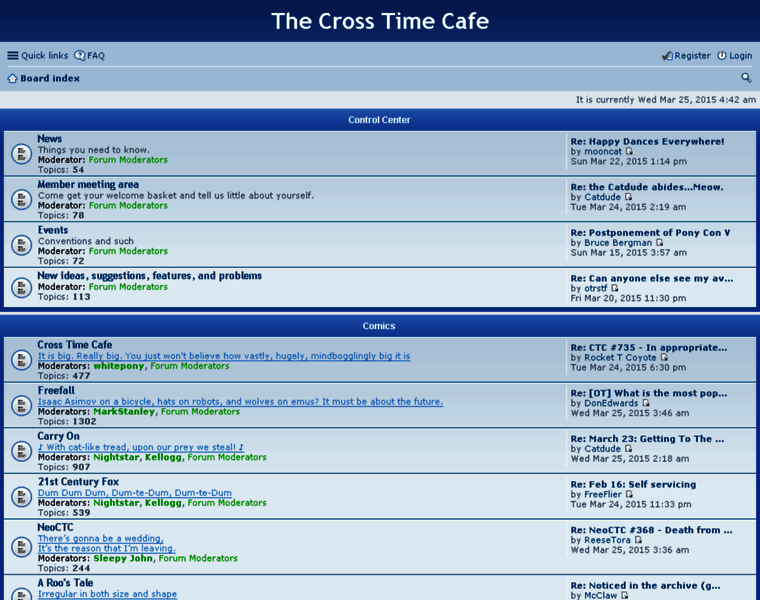 Crosstimecafe.com thumbnail