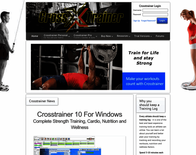 Crosstrainer.ca thumbnail