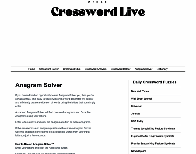 Crossword.live thumbnail