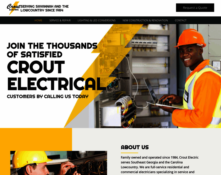 Croutelectric.com thumbnail