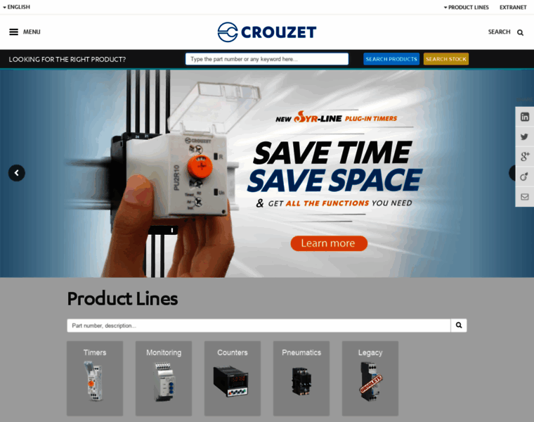 Crouzet-control.com thumbnail