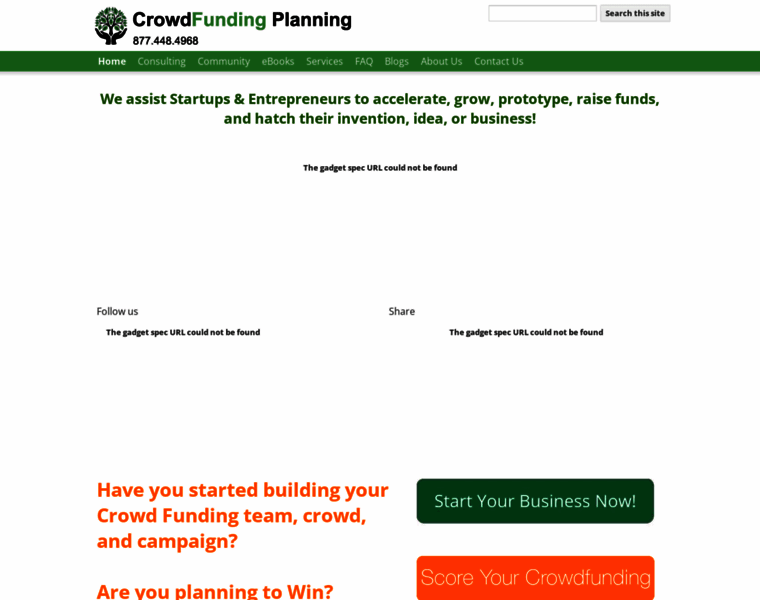 Crowdfundingplanning.com thumbnail