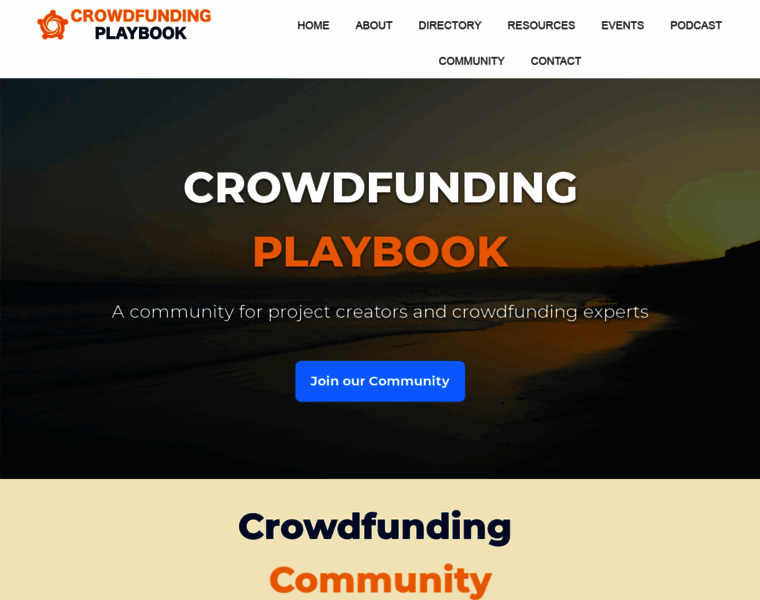 Crowdfundingplaybook.com thumbnail