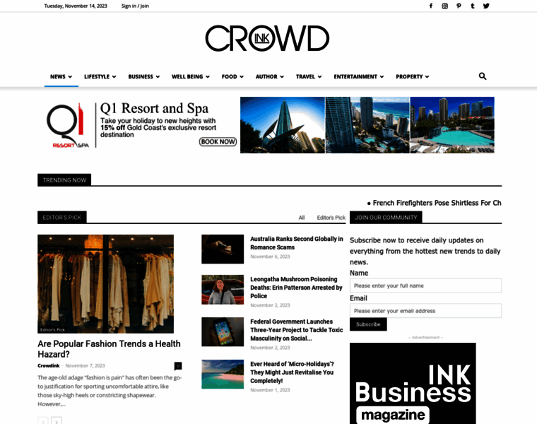 Crowdink.com thumbnail