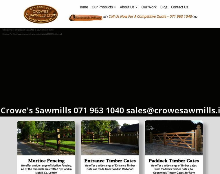 Crowesawmills.ie thumbnail
