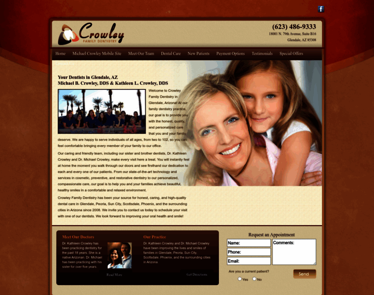 Crowleysfamilydentistry.com thumbnail