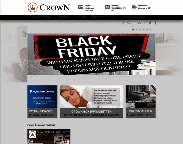 Crown-betten.com thumbnail