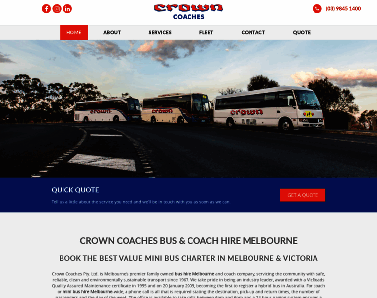 Crowncoaches.com.au thumbnail