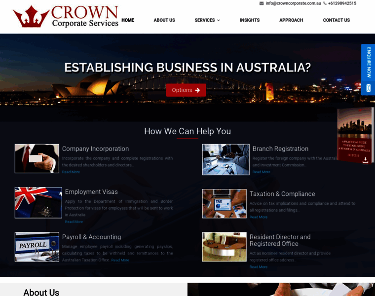 Crowncorporate.com.au thumbnail