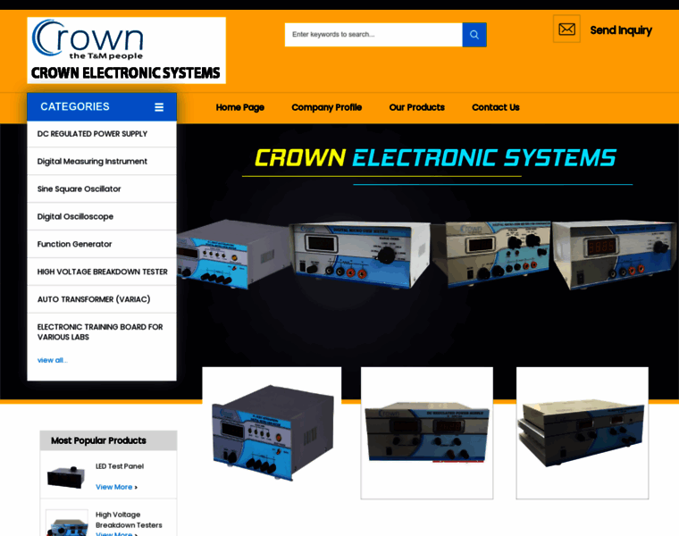 Crownelectronicsystems.net thumbnail Crownelectronicsystems.net thumbnail