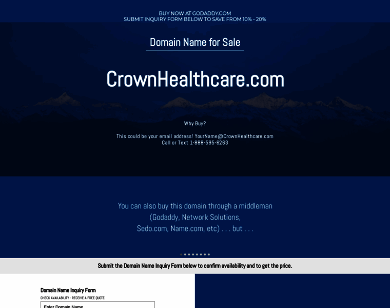 Crownhealthcare.com thumbnail