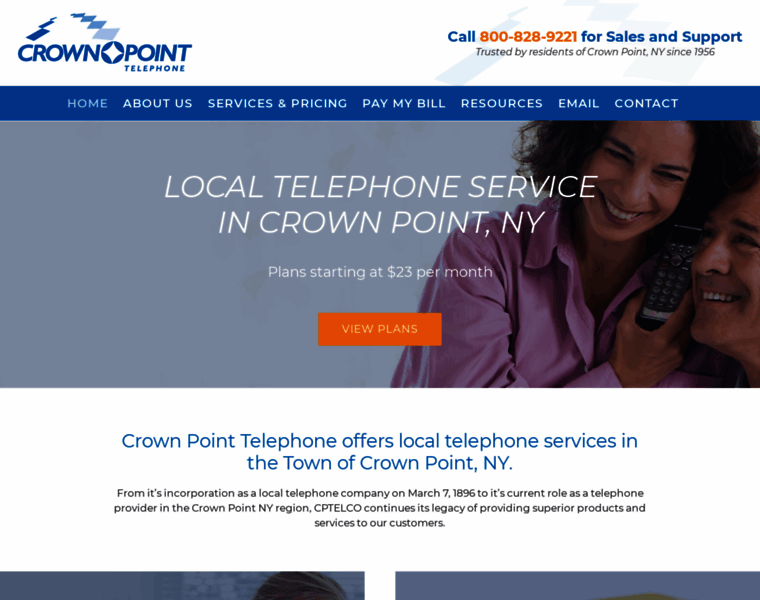 Crownpointtelephone.com thumbnail