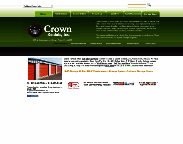Crownrentalsinc.com thumbnail