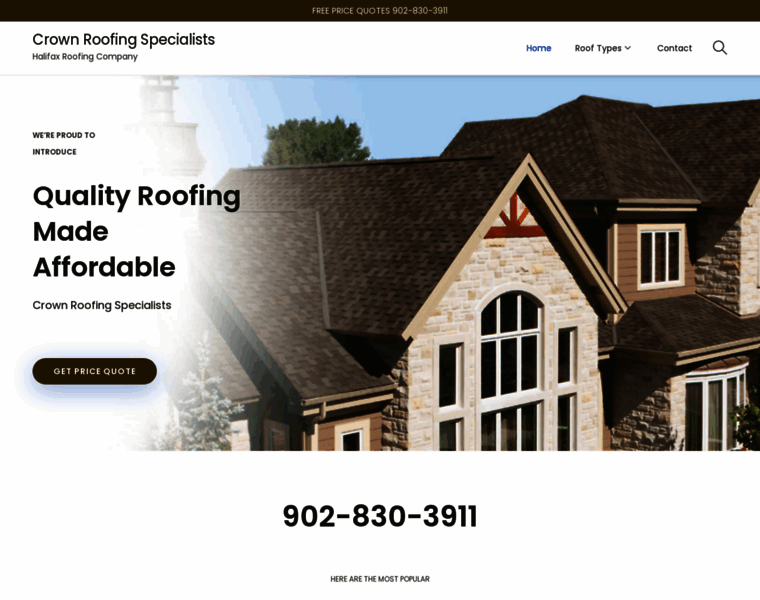 Crownroofingspecialist.com thumbnail