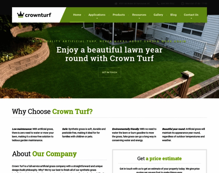 Crownturf.ca thumbnail