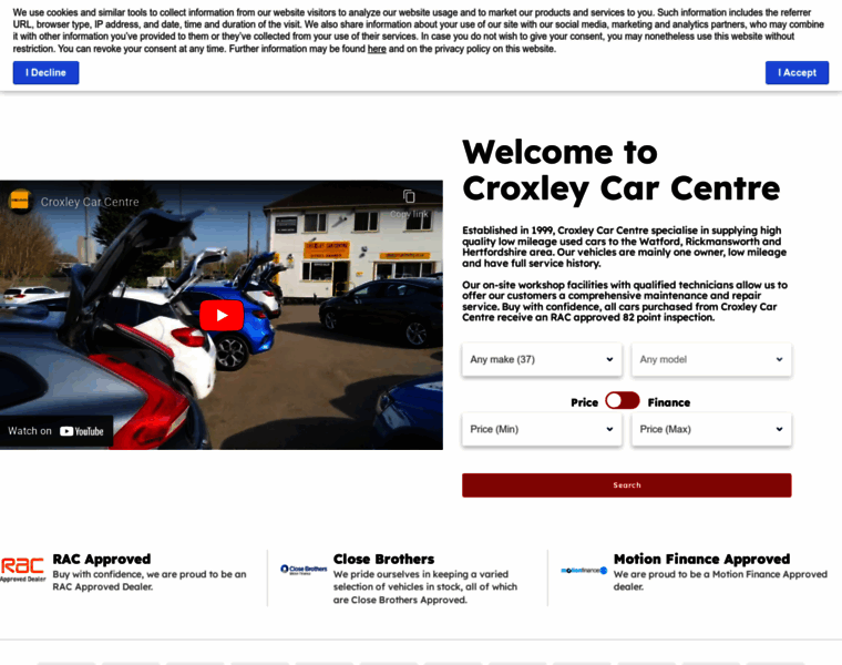 Croxleycarcentre.co.uk thumbnail