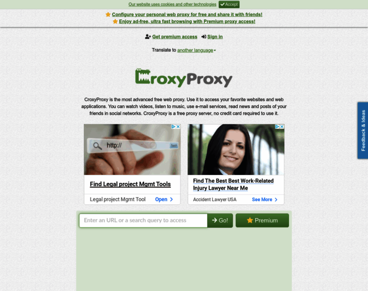Croxyproxy.rocks thumbnail